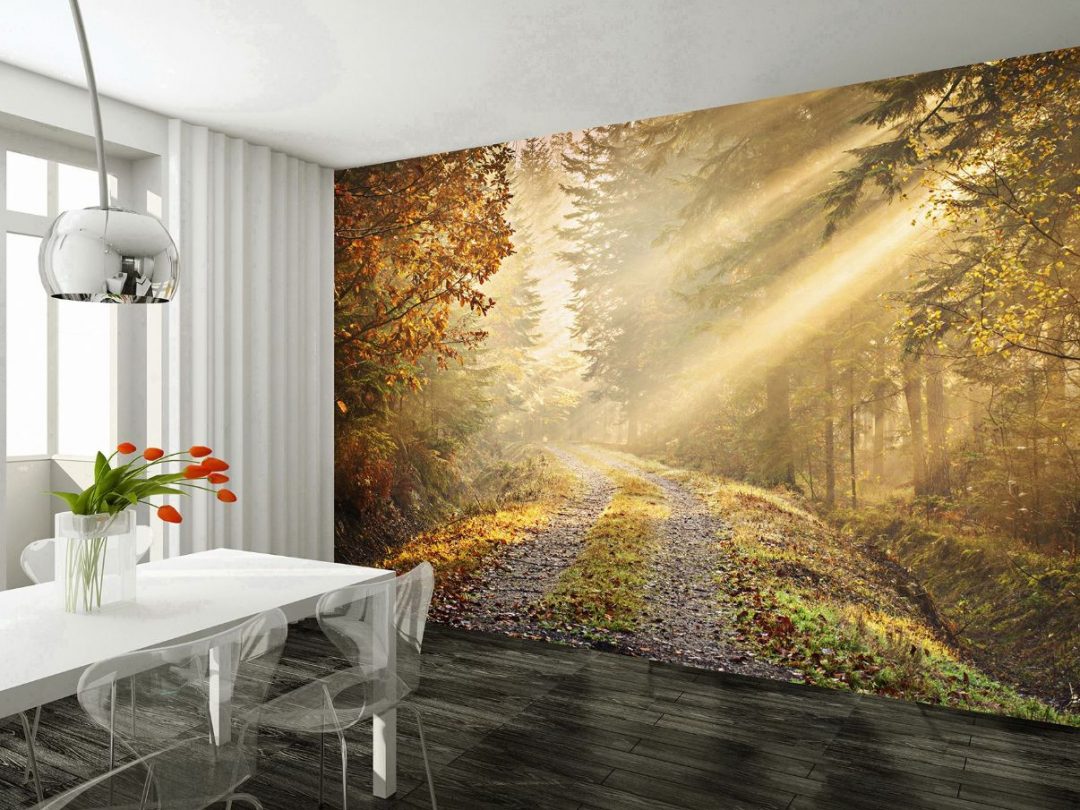 Murals in interior design